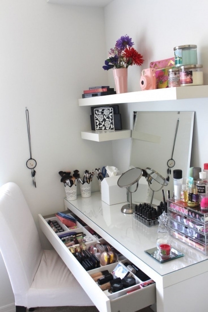 Marvelous Living Room Vanity Table Pic