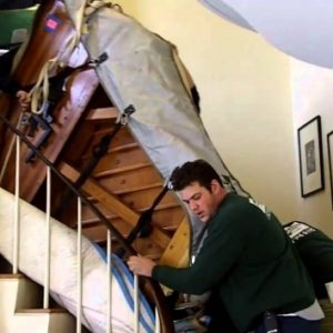 Moving Furniture Up Spiral Stairs