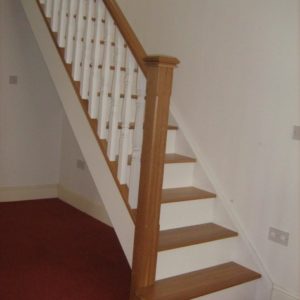 White Stairs Wooden