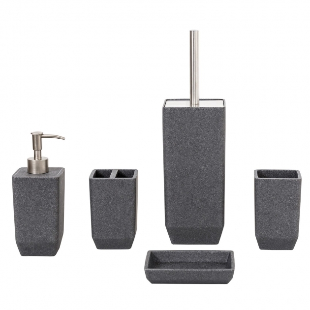 Nice Bathroom Accessories Sets Grey Image