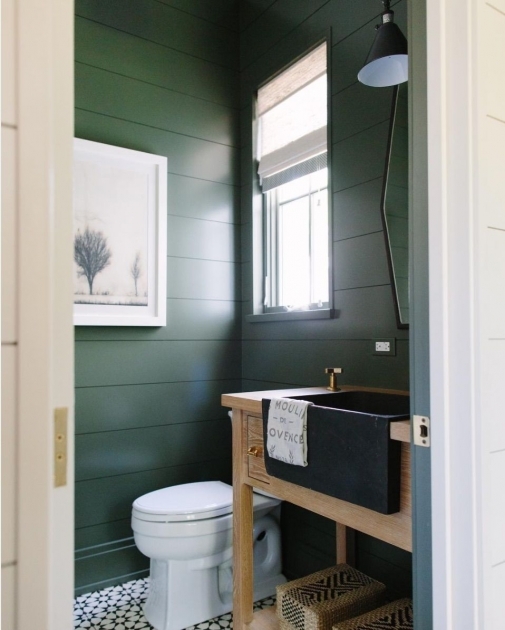 Nice Bathroom Design Green Picture