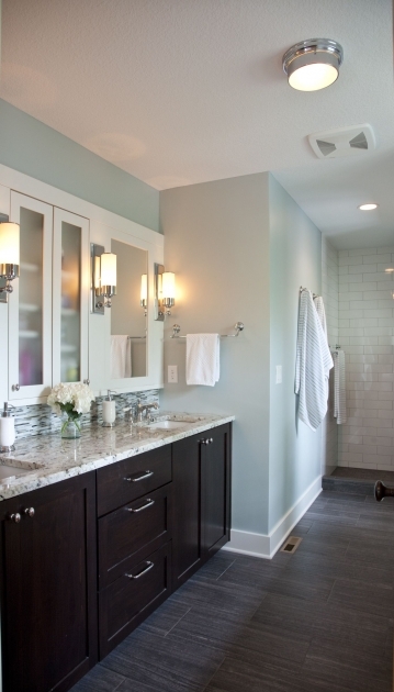 Nice Bathroom Ideas Dark Floor Picture
