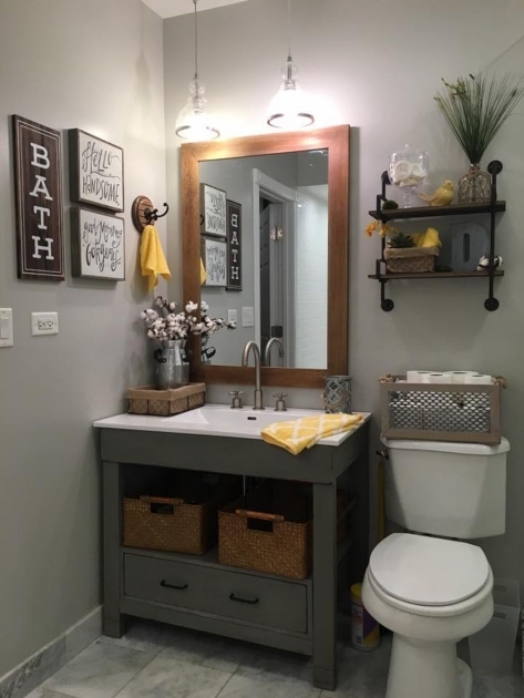Nice Bathroom Vanity Design Ideas Image