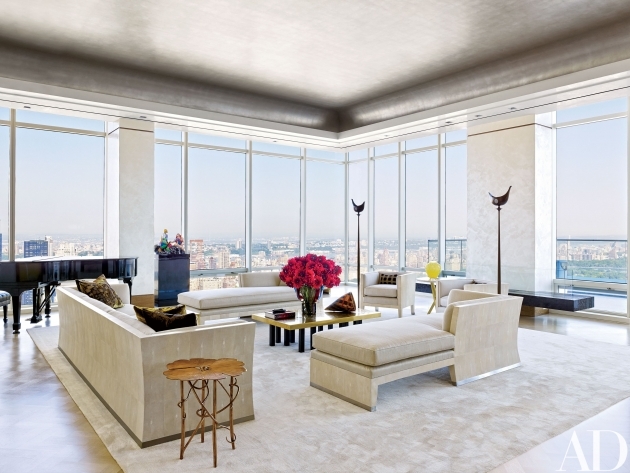 Nice Decor New York Living Room Pic