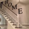 Decorating Ideas For Wall Going Up Stairs