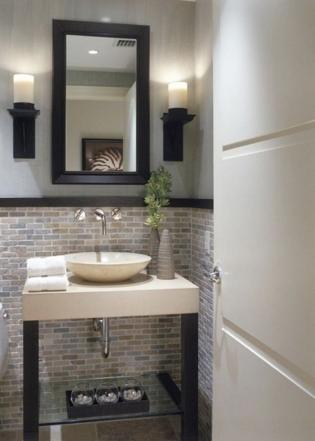 Nice Guest Bathroom Modern Ideas Image