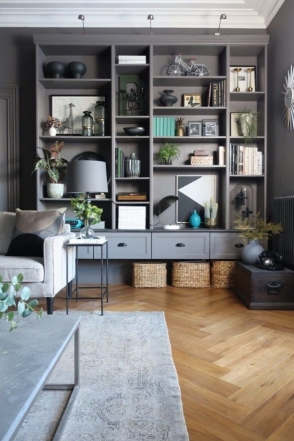 Nice Ikea Living Room Shelf Unit Image