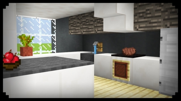 Nice Kitchen Furniture Minecraft Pic