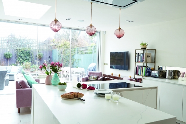 Nice Kitchen Open Plan Design Image