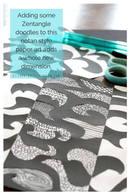 Nice Kitchen Table Zentangle Photo