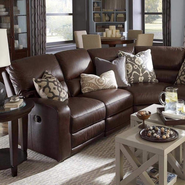 Nice Leather Living Room Ideas Photo