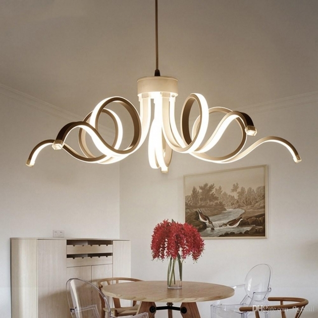 Nice Living Room Modern Chandelier Photo