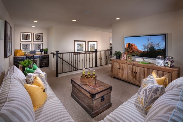 Nice Living Room Upstairs Design Picture