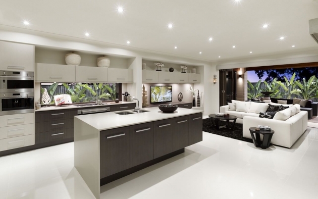 Nice Modern Kitchen Living Room Ideas Picture