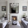 Narrow Living Room Layout With Fireplace And Tv