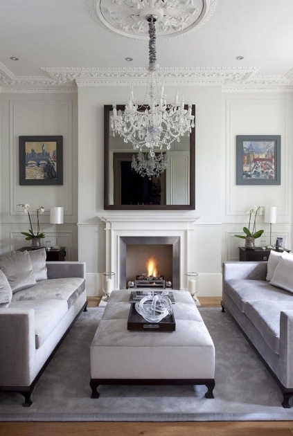 Nice Narrow Living Room Layout With Fireplace And Tv Photo