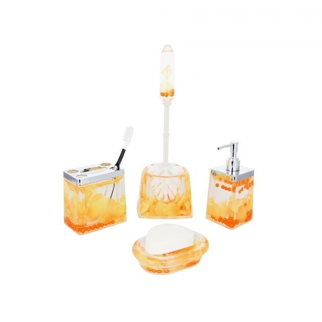 Nice Orange Bathroom Sets Pic