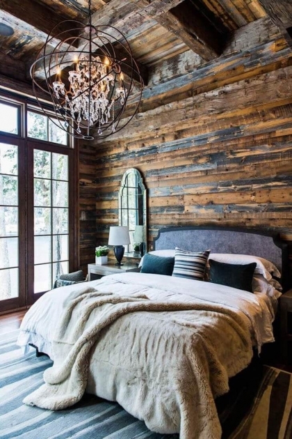 Nice Rustic Bedroom Design Photo