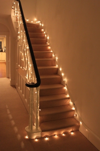 Nice Stairs Decor For Party Photo