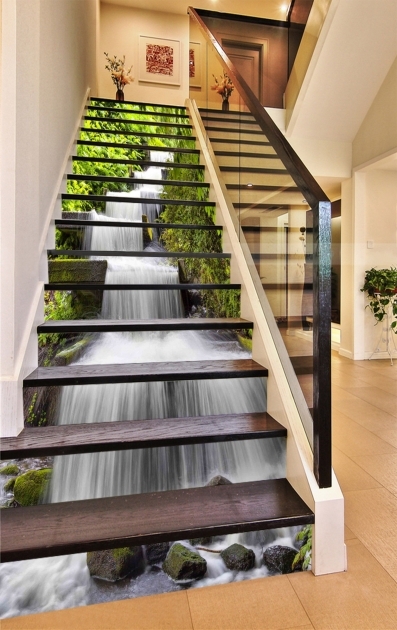 Nice Stairs Mural Design Pic