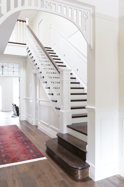 Nice Timber Stairs Decor Photo