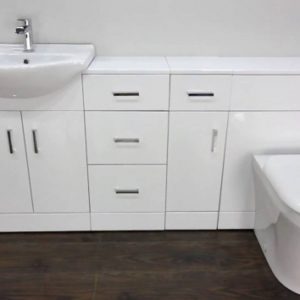 Bathroom Fitted Furniture White Gloss