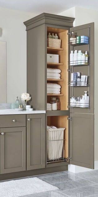Outstanding Bathroom Vanity Storage Ideas Pic