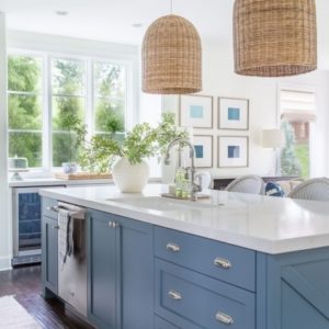 Blue Kitchen Decor