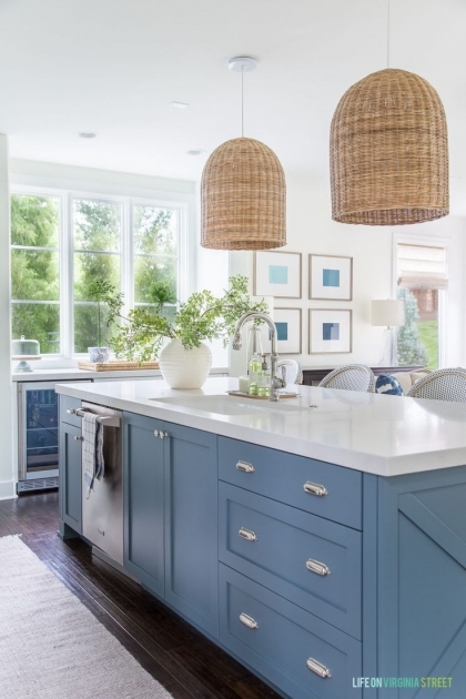 Outstanding Blue Kitchen Decor Picture