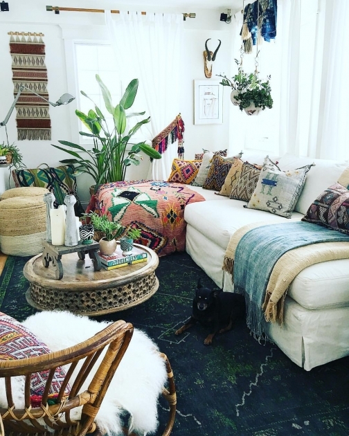 Outstanding Boho Living Room Decor Photo