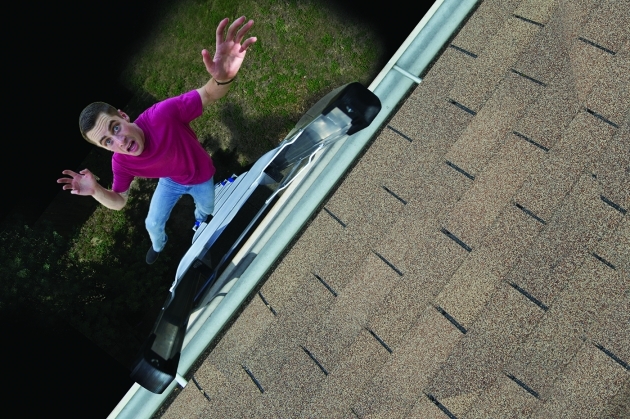 Outstanding Guy Falls Off Roof Then Stairs Photo