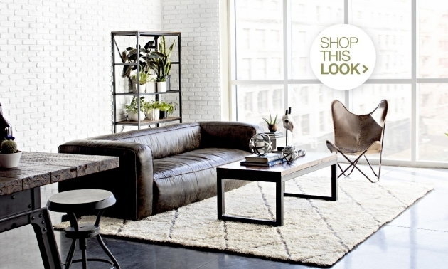 Outstanding Industrial Living Room Furniture Pic