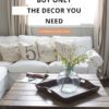 Living Room Decor Checklist