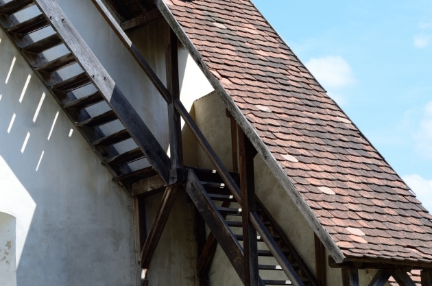 Outstanding Outside Stairs Roof Picture