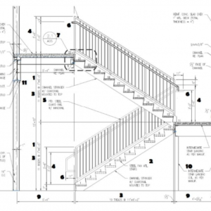Stairs Design Plan