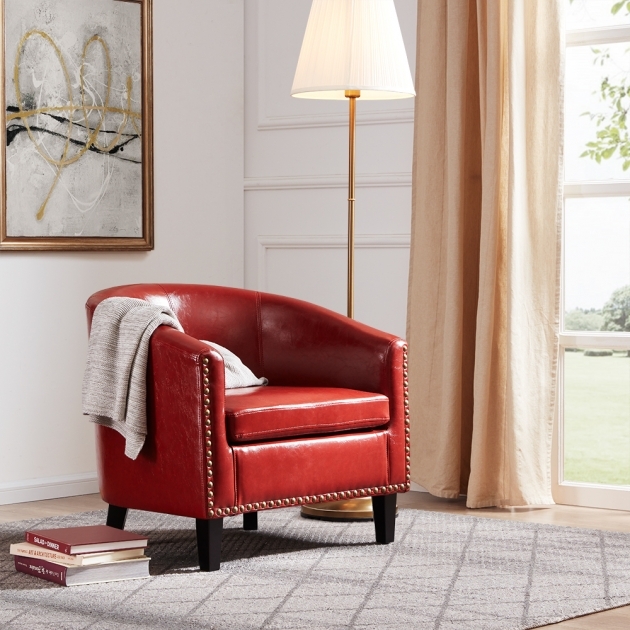 Outstanding Upholstered Living Room Chairs With Arms Photo