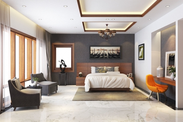 Outstanding Villa Bedroom Interior Pic