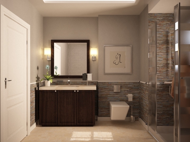 Remarkable Bathroom Interior Paint Color Ideas Pic