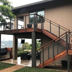 Contemporary Outdoor Stairs