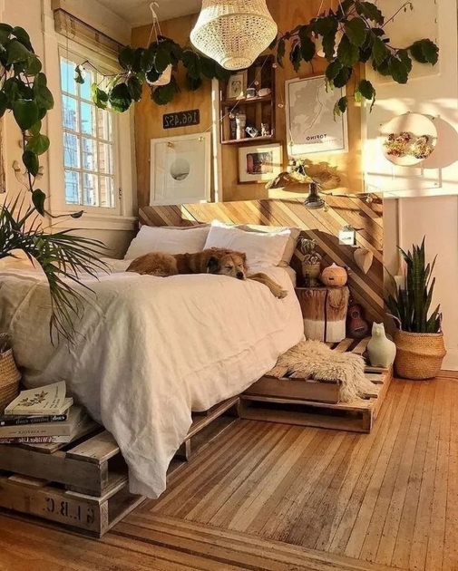 Remarkable Earthy Bedroom Decor Pic
