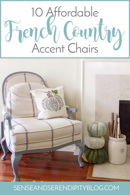 Remarkable French Country Living Room Chairs Image