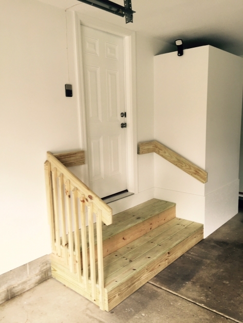Remarkable Garage Entry Stairs Image