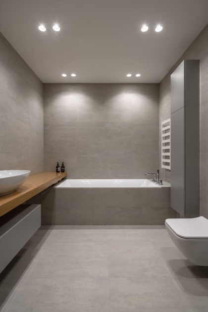 Remarkable Grey Bathroom Modern Image