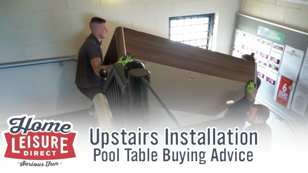 Remarkable How To Get A Pool Table Upstairs Pic