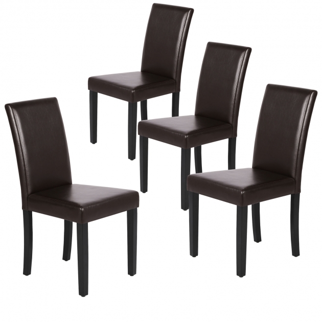 Remarkable Kitchen Leather Chairs Image