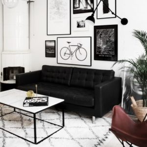 Living Room Decor Black And White
