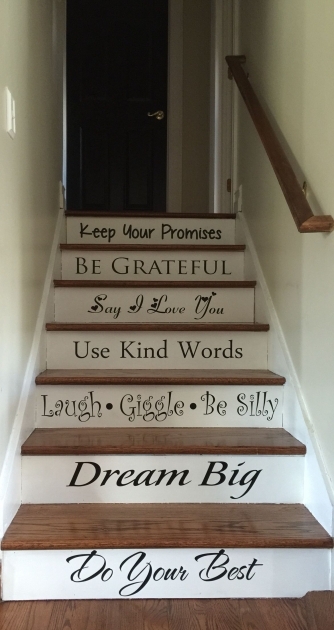 Remarkable Stairs Painting Ideas Pic