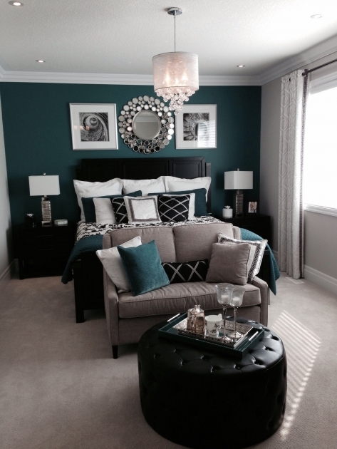 Remarkable Teal Decor Bedroom Image