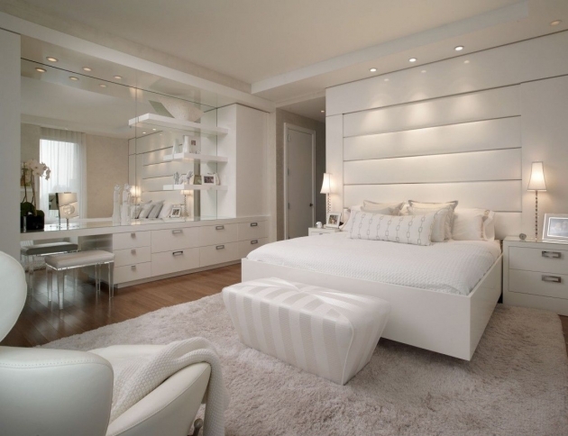 Splendid Bedroom White Modern Image