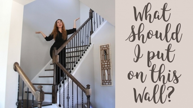 Splendid Decorating Ideas For Wall Going Up Stairs Photo